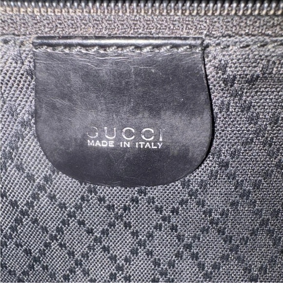 Gucci Black Backpack with Bamboo Handle main image 7